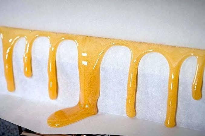 Pressed solventless rosin for edibles by Low Country Rosin